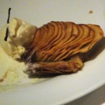 Apple tart...once again my appetite took over before capturing the photo