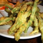 Tempura green beans