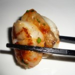 Scallops with foie gras