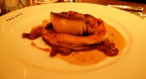 The Ivy Dubai's foie gras