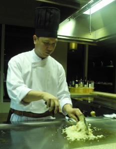Icho's Teppan chef