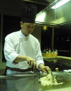 Icho's Teppan chef