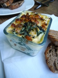 Baker & Spice's eggs en cocotte