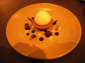 Chocolate, hazelnut, caramel