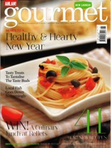 Gourmet - January 2012 cover