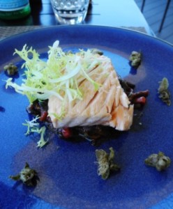 Salmon salad