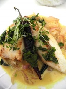 Atul Kochhar's seabass curry a la FooDiva