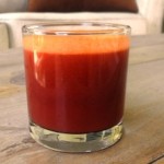 FooDiva's beetroot, carrot, apple & ginger juice combo
