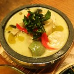 Thai green chicken curry