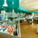 Fresh fish counter