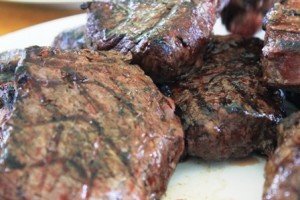 Grass-fed Canadian beef steaks