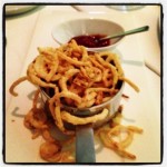 Onion straws