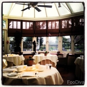Raymond Blanc's two Michelin star restaurant at Le Manoir