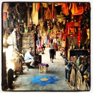 Ouarzazate market shopping