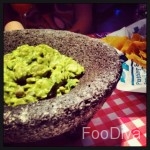 Guacamole with tortilla crisps