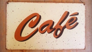 Cafe sign