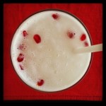 Sweet lime juice with pomegranate