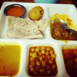 Evergreen Restaurant Abu Dhabi - dinner plate