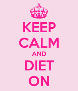 Keep calm and diet on