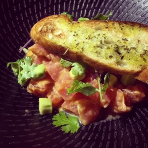 Tuna ceviche - Shimmers On The Beach - Madinat Jumeirah - Dubai restaurants - Foodiva