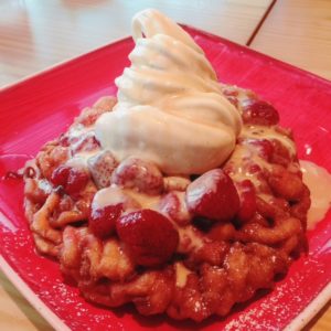 Carnival funnel cake - Ting Irie - Dubai restaurants - Foodiva