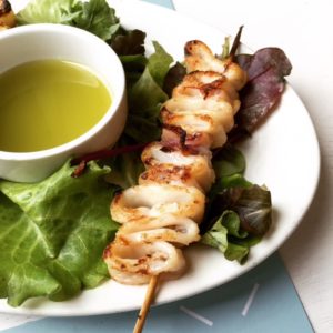 Grilled calamari at Meat 'N Fish - Dubai restaurants - FooDiva