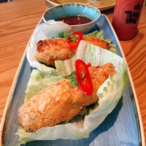 Lobster and crab croquettes - Ting Irie - Dubai restaurants - FooDiva