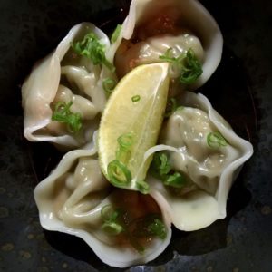 Ramusake - prawn and shiitake gyoza - Dubai restaurants - Foodiva