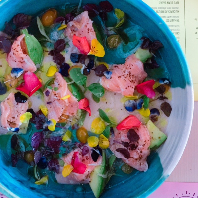 Muchachas - salmon ceviche - Dubai restaurants - FooDiva