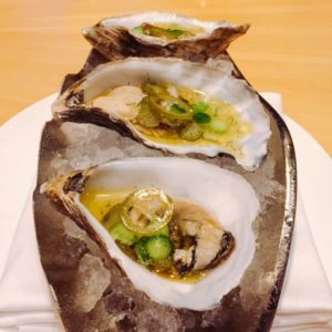 Nathan Outlaw at Al Mahara - oysters - Dubai restaurants - Foodiva