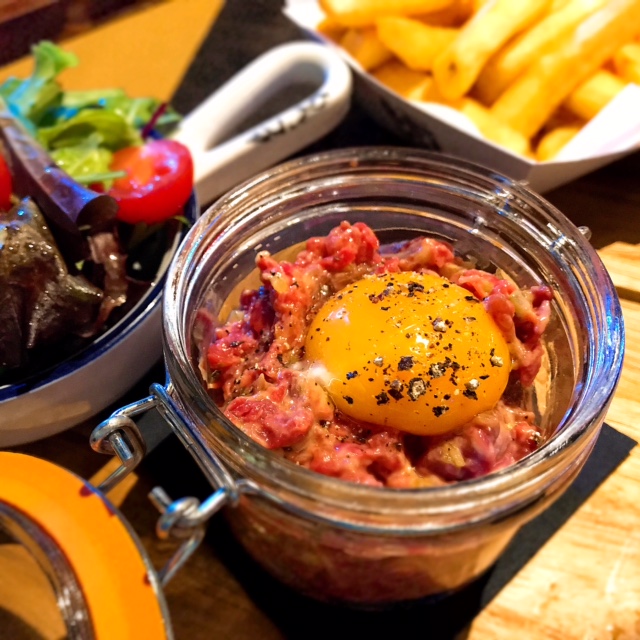 Steak tartare - Le Petit Belge - Dubai restaurants - Foodiva