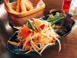 Som Tam Thai salad - Miss Tess Dubai - Dubai restaurants - FooDiva