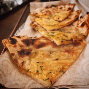 Little Miss India - potato kulcha - Fairmont Palm Jumeirah - Dubai restaurants - FooDiva