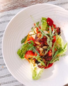 Warm octopus salad - Drift Dubai - Dubai restaurants - FooDiva