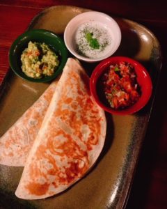 Luchador - chicken quesadilla - Dubai restaurants - Foodiva