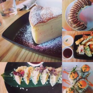 Starters and desserts at Akiba Dori - Dubai Design District - Dubai restaurants - FooDiva