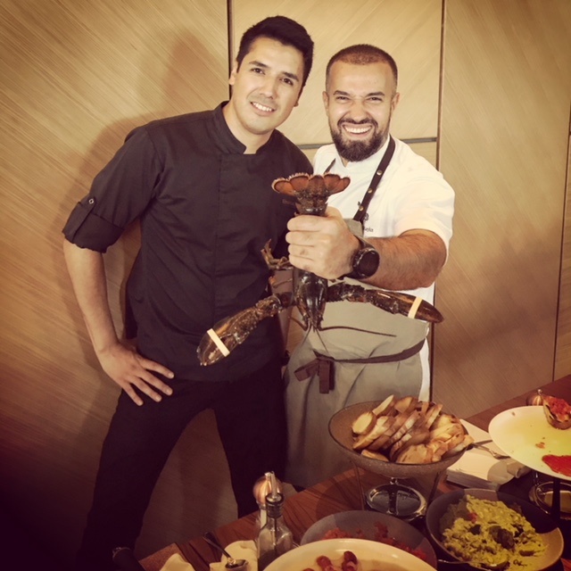 Chefs Vladimir Mukhin and Emanuel Alvarado - Chefs in Dubai - Crab Market Dubai - Dubai restaurants - Foodiva