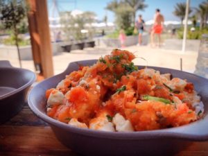 Ammos Dubai - prawns saganaki - Dubai restaurants - FooDiva