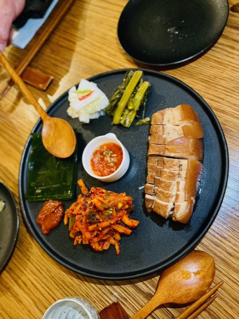 Sang by Mabasa - pork belly wraps