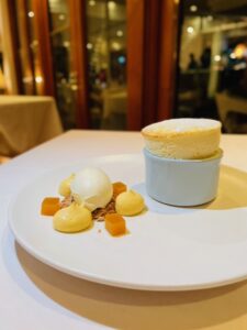 Rickys Noosa - passion fruit souffle