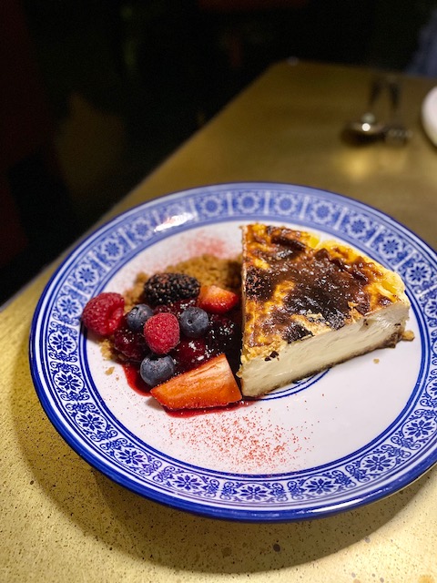 Jun's Dubai - Basque cheesecake - Dubai restaurants - FooDiva - #UAERestaurantsUnite